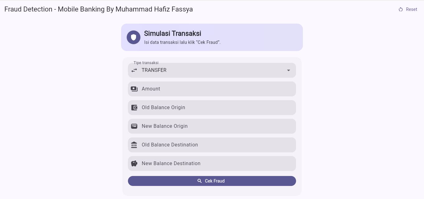Fraud Detection Mobile Banking