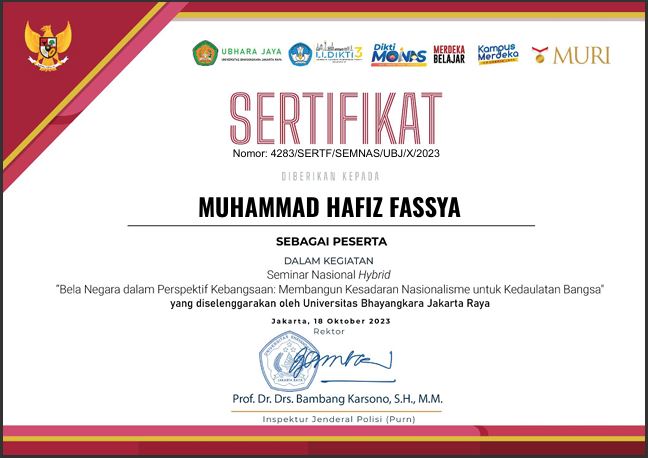 Certificate 6