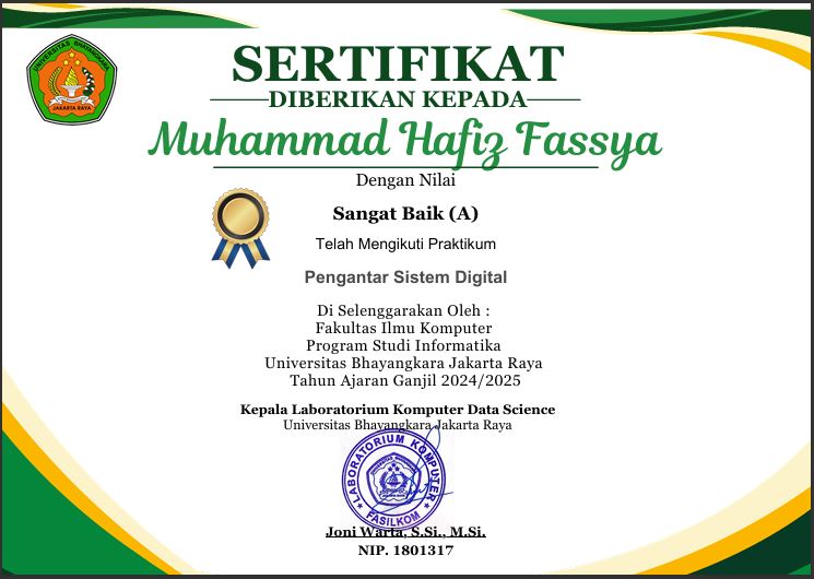 Certificate 8