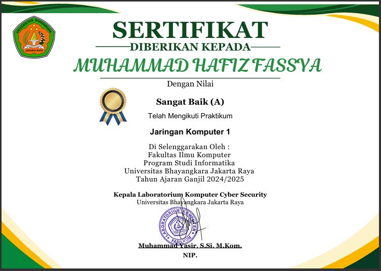 Certificate 11